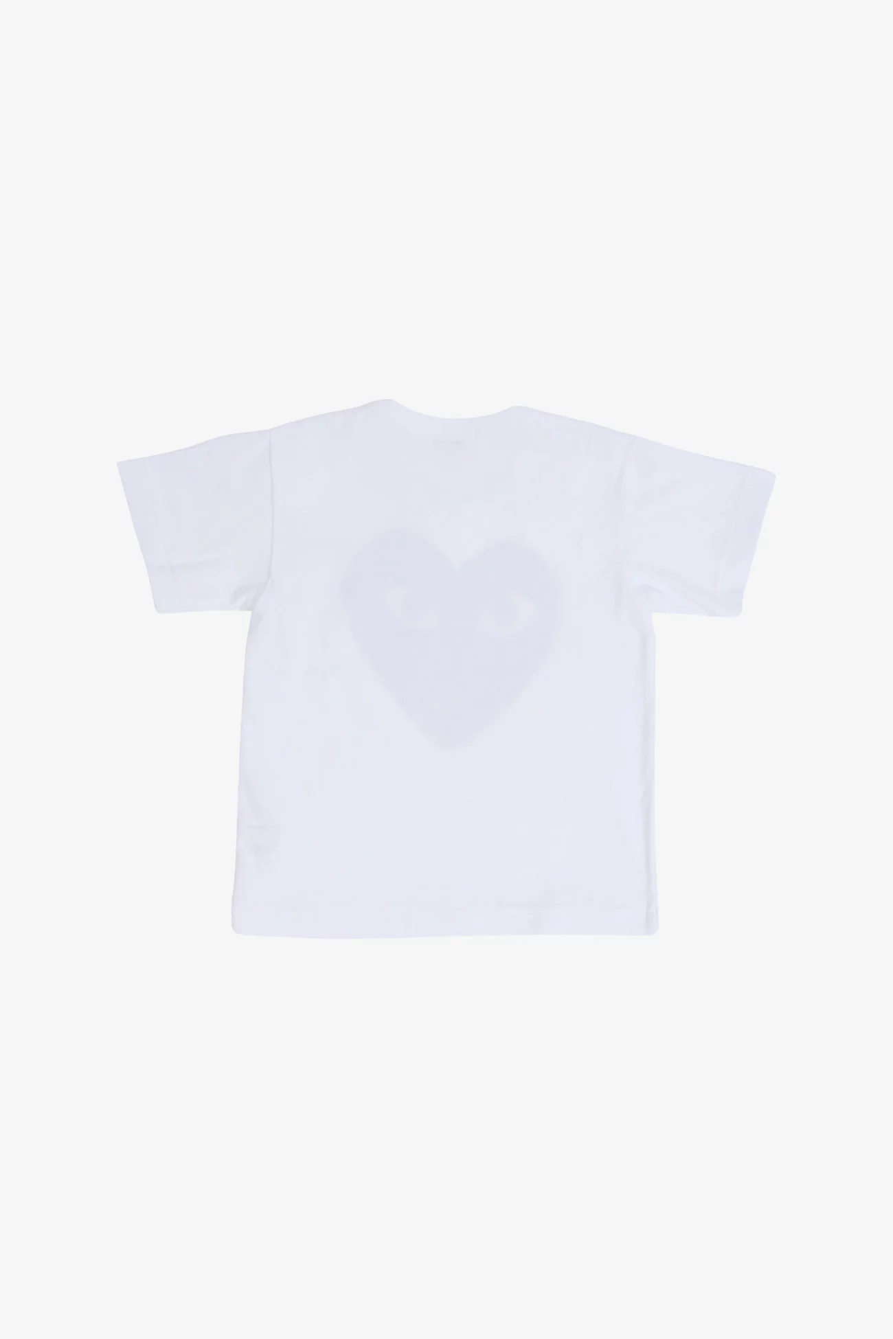 Kids T-Shirt Comme des Garçons PLAY Big Heart – White | Centre Commercial